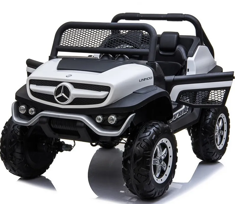 

Детский электромобиль NOVAKIDS Mercedes-Benz Unimog, двухместный, 4WD, белый глянец, NKUNIMOG