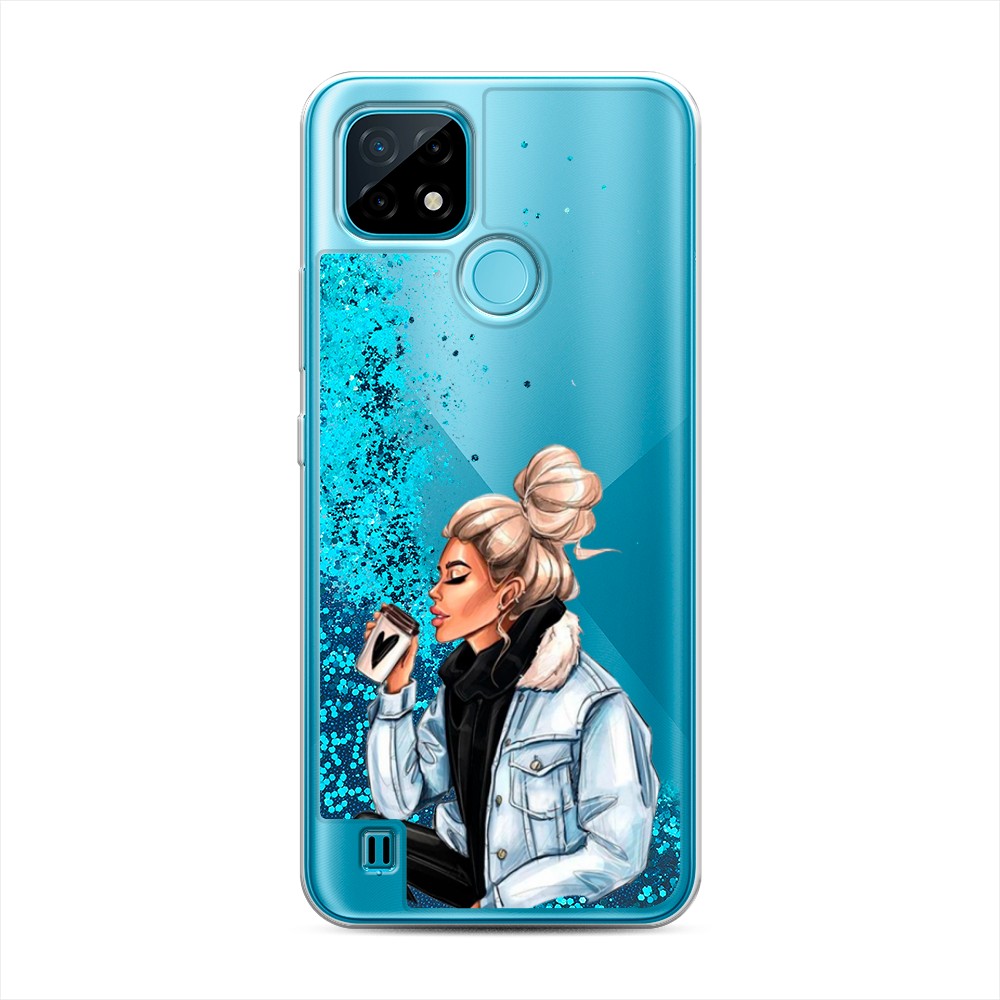 Чехол Awog на Realme C21 Cute girl