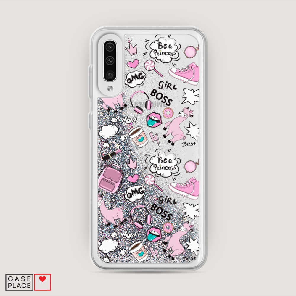

Чехол Awog на Samsung Galaxy A50/A30S "Стильная лама", Разноцветный, 27791-1
