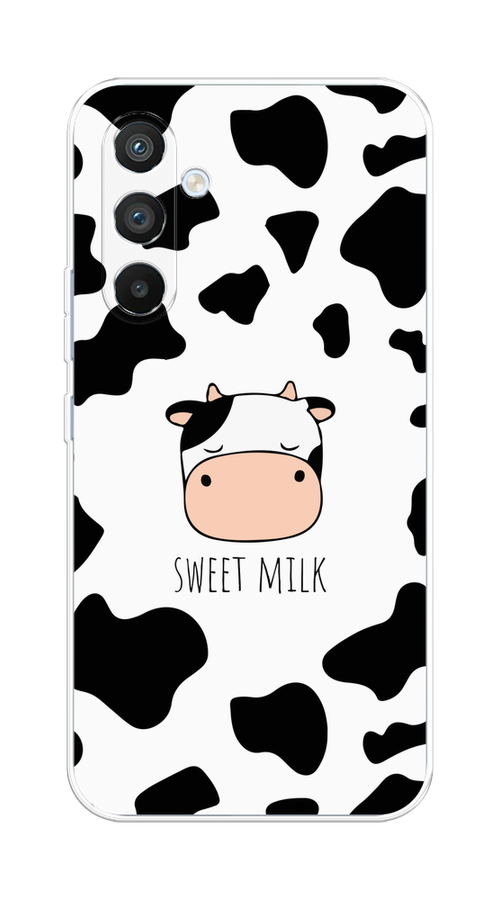 

Чехол на Samsung Galaxy A54 5G "Sweet milk", Розовый;белый;черный, 2107750-1