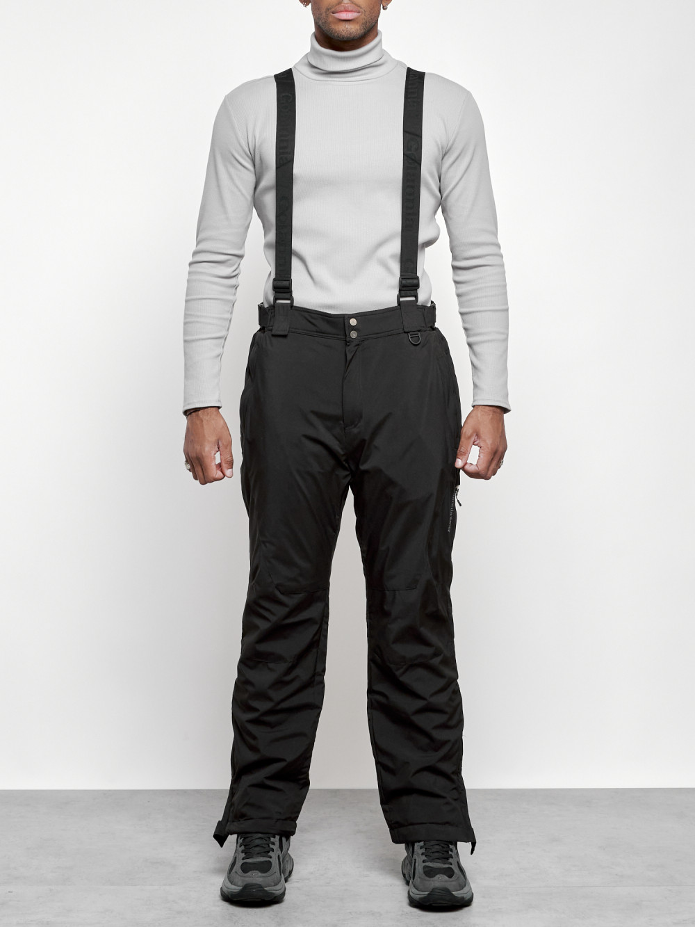 

Полукомбинезон утепленный мужской зимний горнолыжный Chunmai AD7431Ch, 50, Черный, AD7431