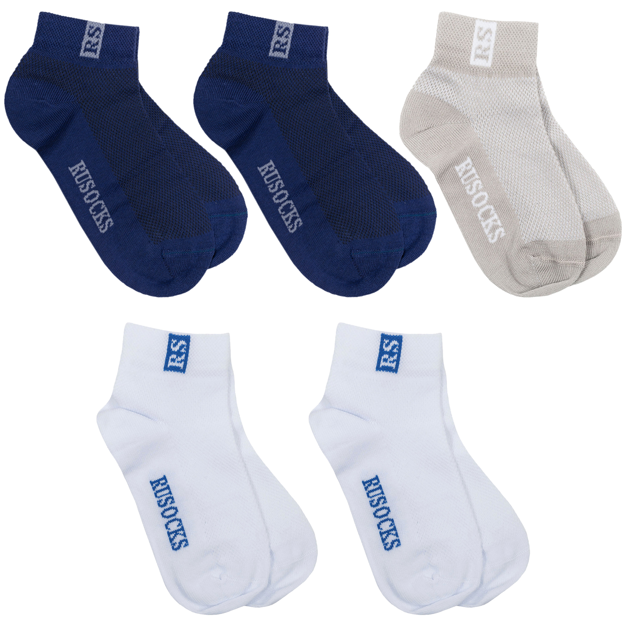 

Носки детские Rusocks 5-Д-36 цв. синий; бежевый; белый р. 12-14, 5-Д-36