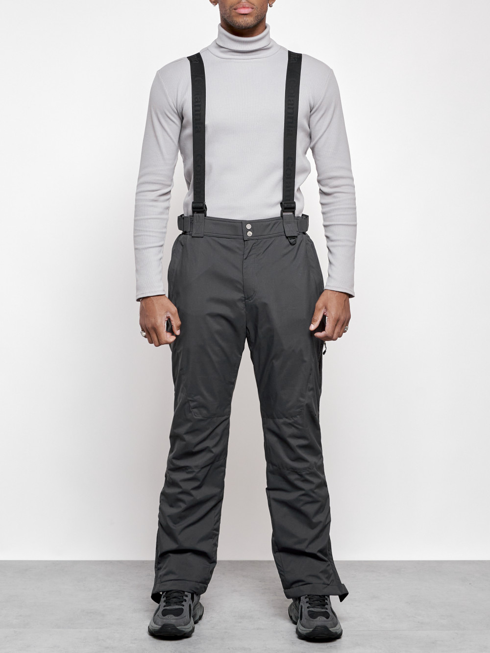 

Полукомбинезон утепленный мужской зимний горнолыжный Chunmai AD7431TC, 50, Серый, AD7431