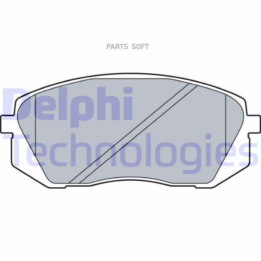 

Колодки Hyundai Ix35/i40/i40 CW 10>20 Kia Soul II/Sportage/Sportage IV 14>15 DELPHI LP3535