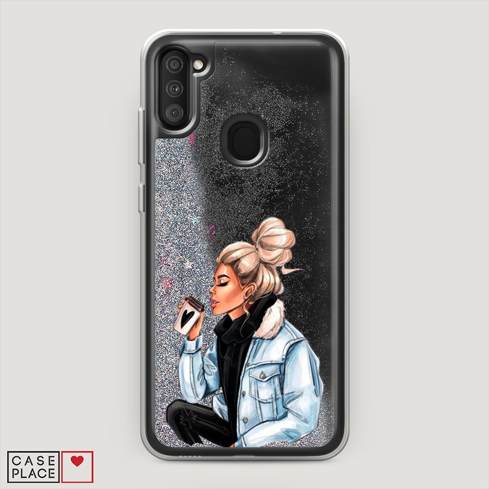

Чехол Awog на Samsung Galaxy A11 / Самсунг A11 "Cute girl", Разноцветный, 2100191-1