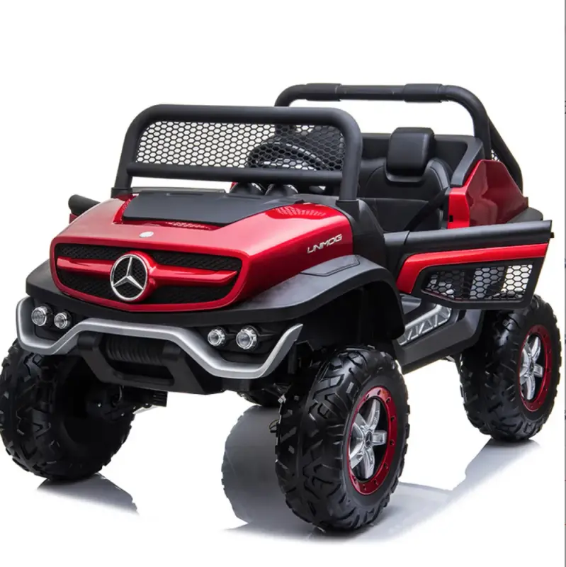 

Детский электромобиль NOVAKIDS Mercedes-Benz Unimog, двухместный, 4WD, красный глянец, NKUNIMOG