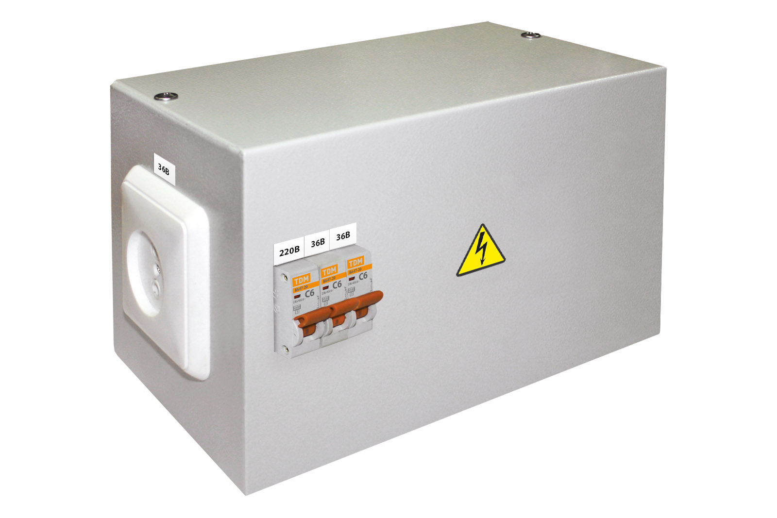 

Ящик с трансформатором понижающим IP31 TDM SQ1601-0006