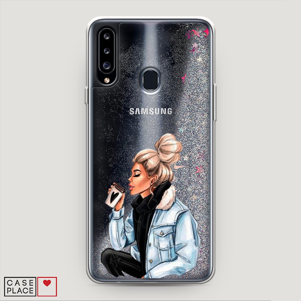 

Чехол Awog на Samsung Galaxy A20s / Самсунг A20s "Cute girl", 2100891-1