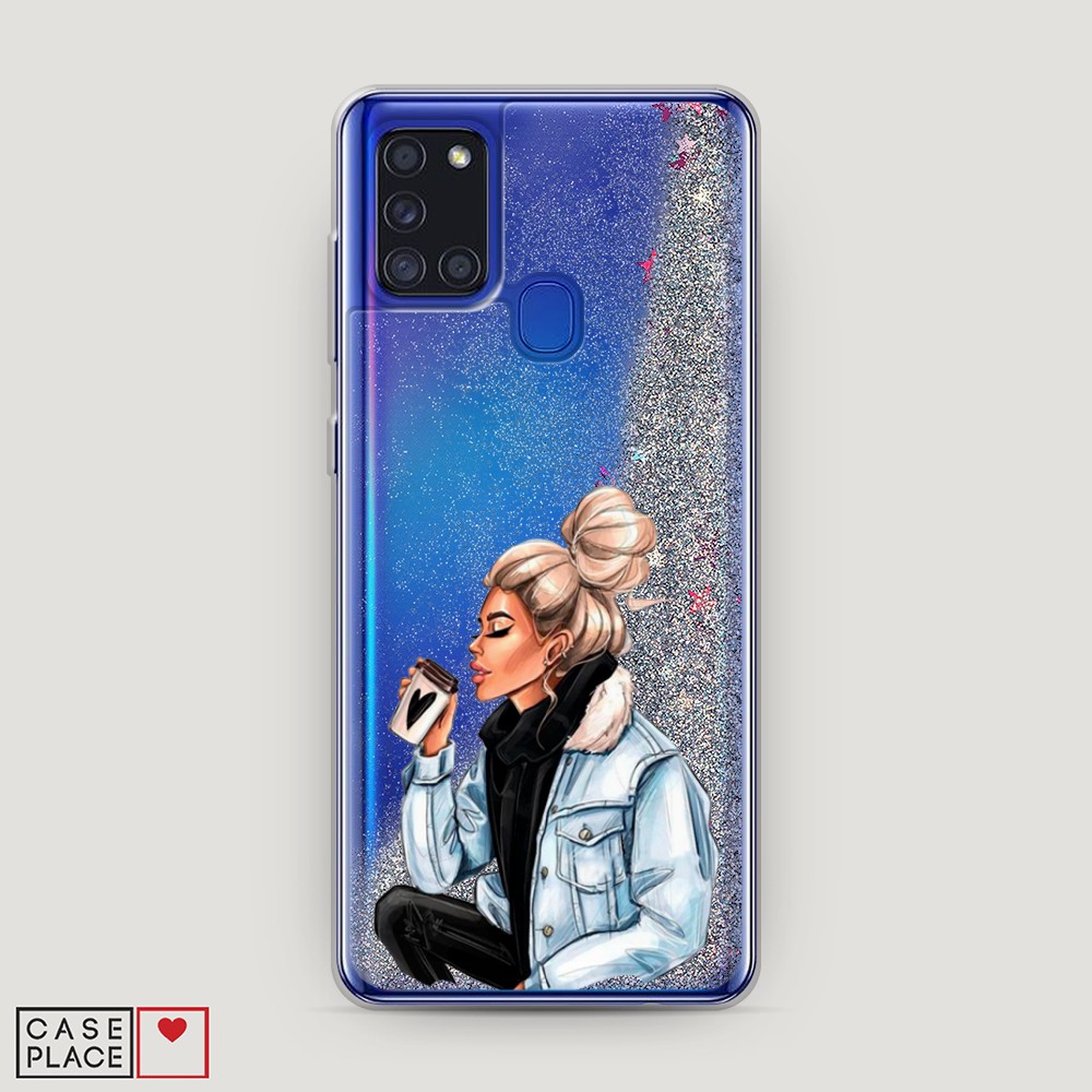 

Чехол Awog на Samsung Galaxy A21s / Самсунг A21s "Cute girl", Разноцветный, 2100291-1
