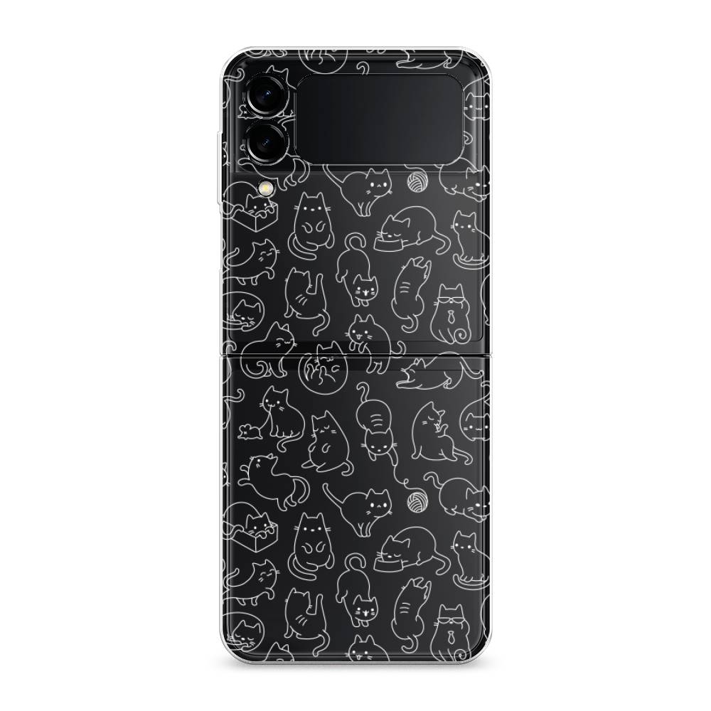 

Чехол Awog "Шкодливые котики" для Samsung Galaxy Z Flip 3