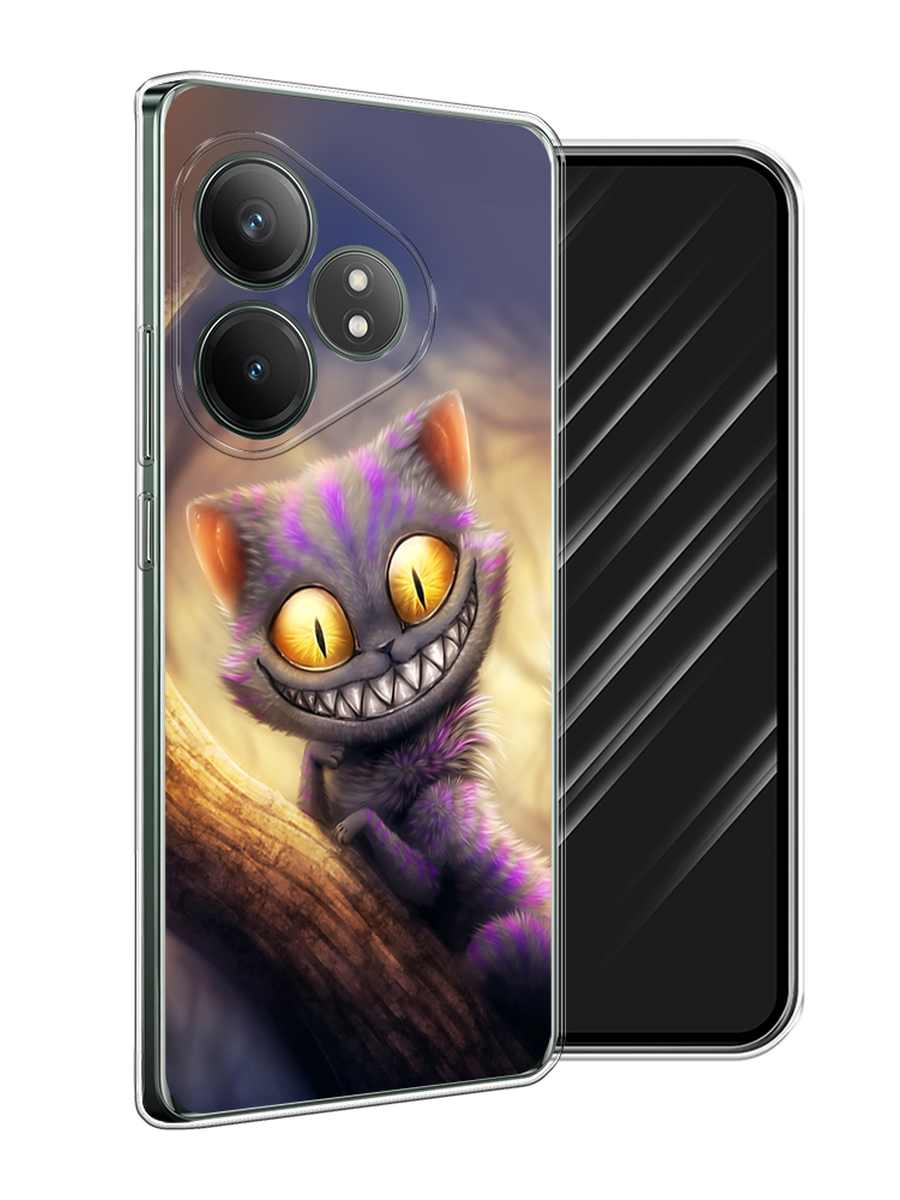 

Чехол Awog на Realme GT Neo 6 SE "Cheshire Cat", Фиолетовый;желтый, 2516850-1