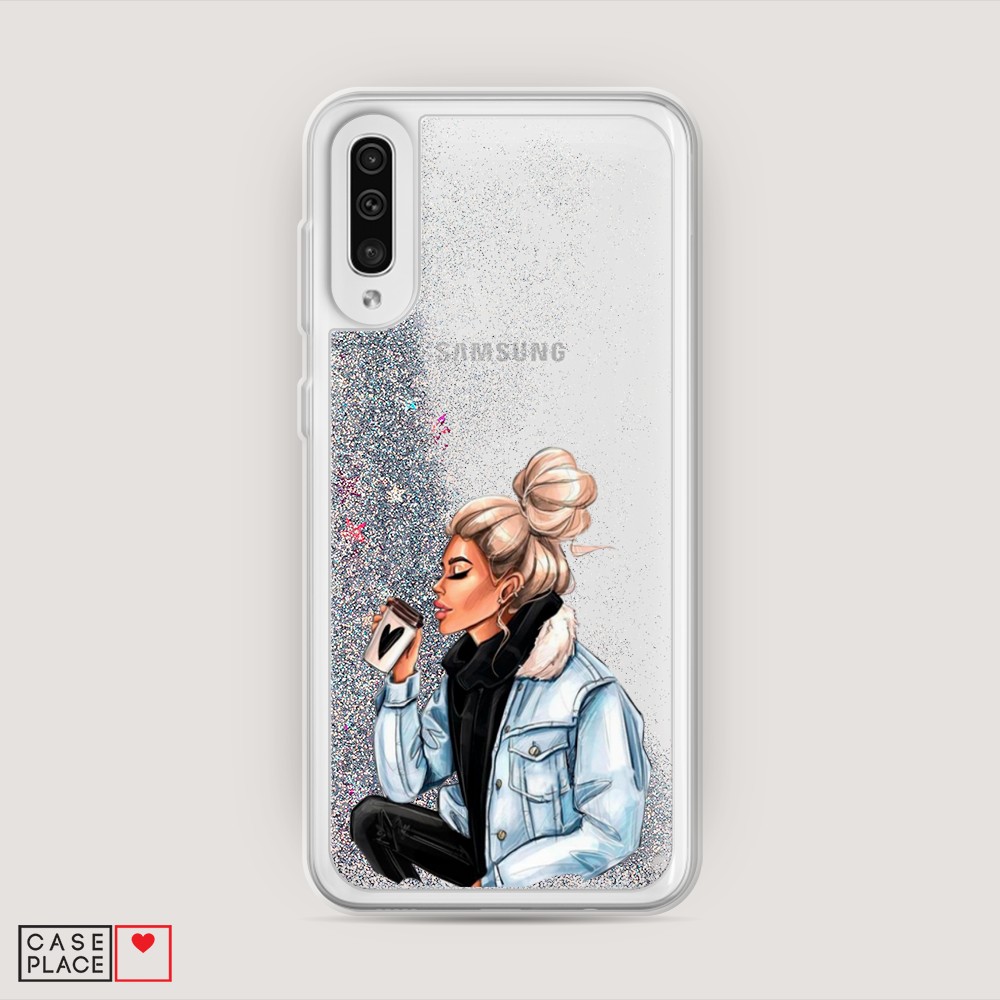 

Чехол Awog на Samsung Galaxy A30s/A50 "Cute girl", Разноцветный, 28891-1