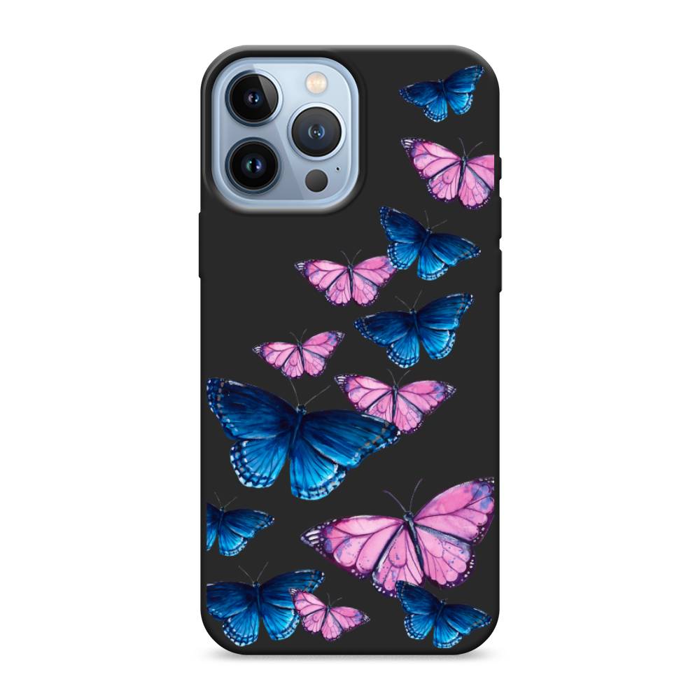 

Чехол Awog на Apple iPhone 13 Pro Max / Айфон 13 Pro Max "Полет бабочек", Разноцветный, 14452-1