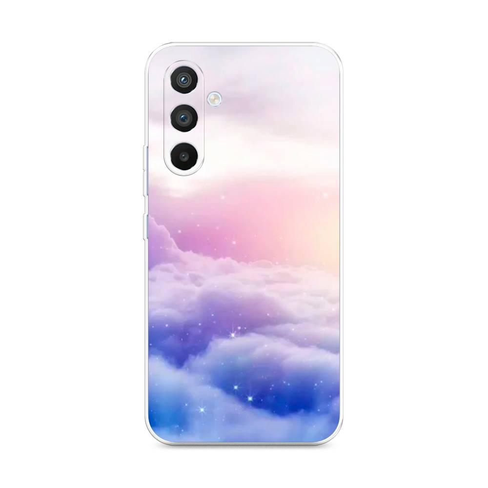 

Чехол на Samsung Galaxy A54 5G "Небеса", Голубой;белый;розовый, 2107750-2
