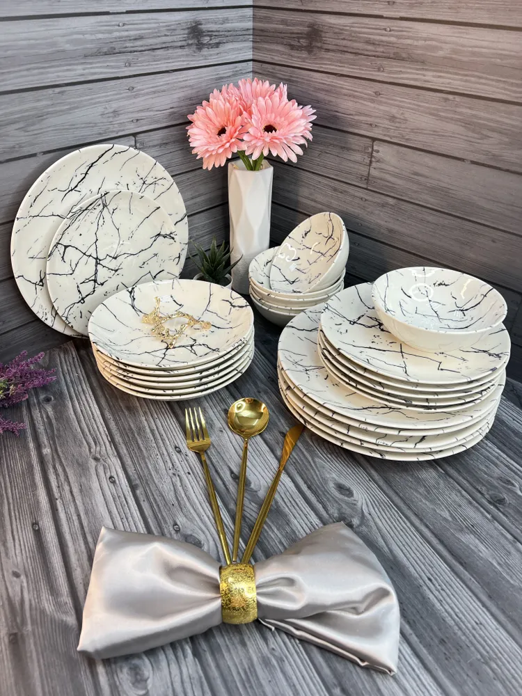 Набор столовой посуды Porline porselen 24 предмета на 6 персон