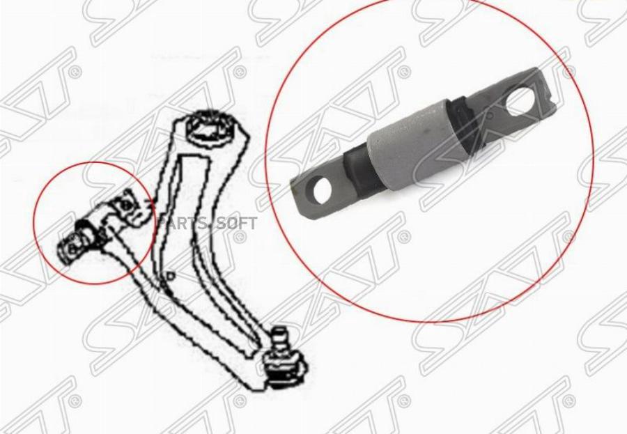 

Sat St-54560-En002 Сайлентблок Fr Рычага Передний Nissan Murano /Qashqai /X-Trail 2007-201
