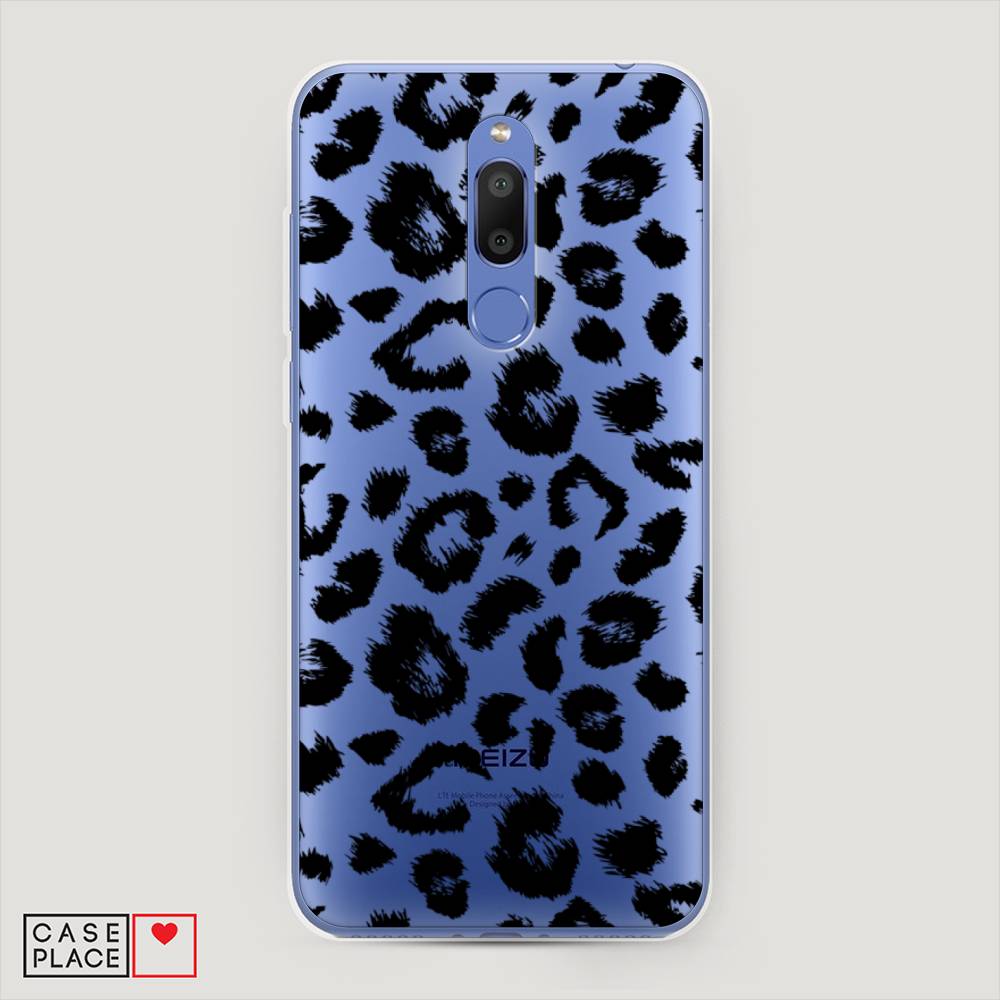фото Чехол awog "окрас леопарда фон" для meizu m6t