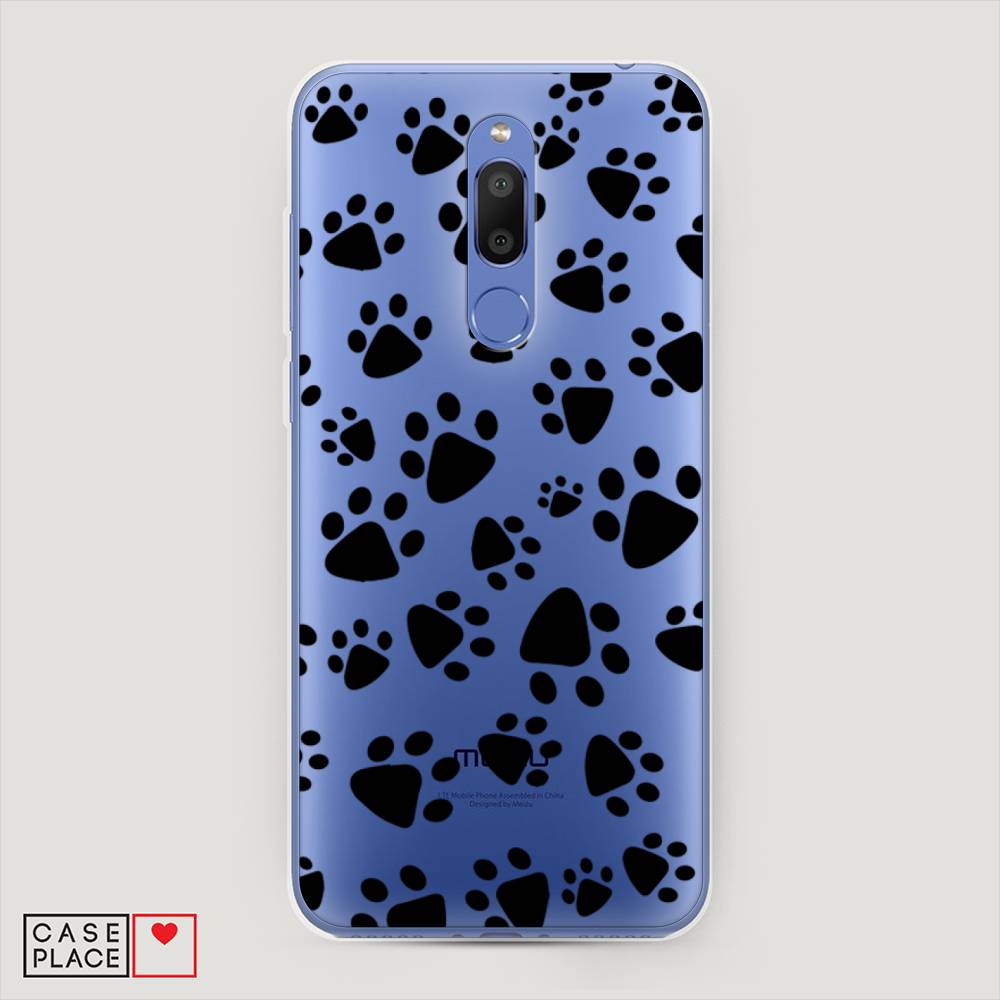 

Чехол Awog на Meizu M6T "Лапки черные", Черный, 72850-2