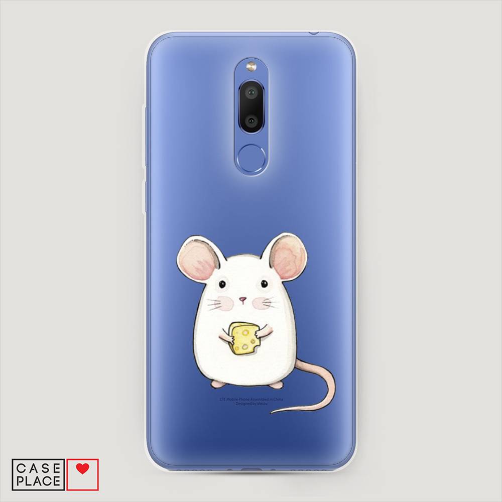 

Чехол Awog на Meizu M6T "Мышка", Белый;розовый;прозрачный, 72850-1