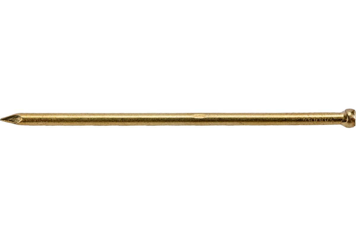 Финишный гвоздь Невский Крепеж латунированный, 1,4x40, 40 шт. 800526