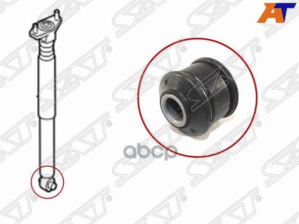 

Sat St-Bbm2-28-910D Сайлентблок Заднего Амортизатора Mazda 3/Axela 09-13/Ford Focus Ii 04-