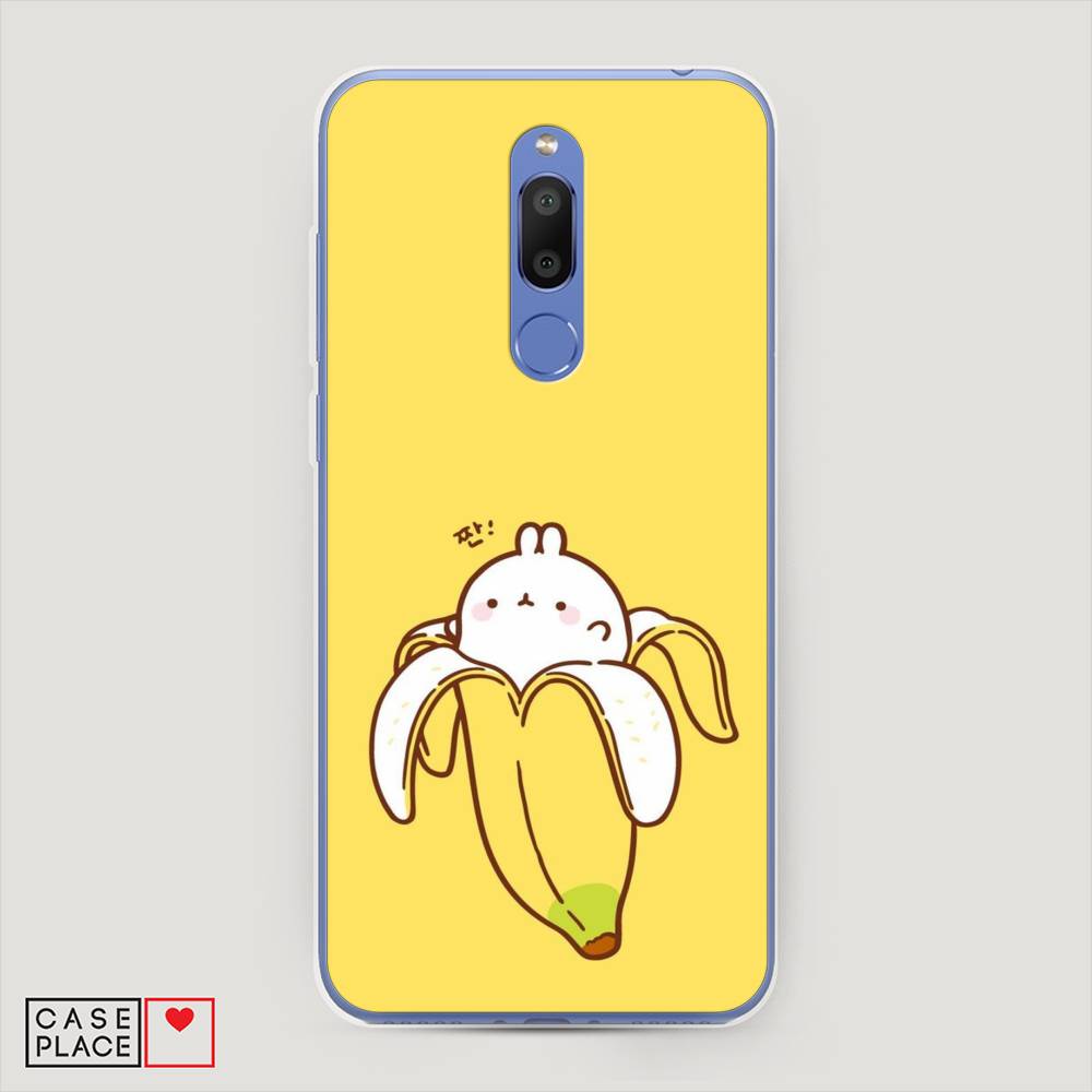 

Чехол Awog на Meizu M6T "Зайчик-бананчик", Желтый;белый, 72850-2