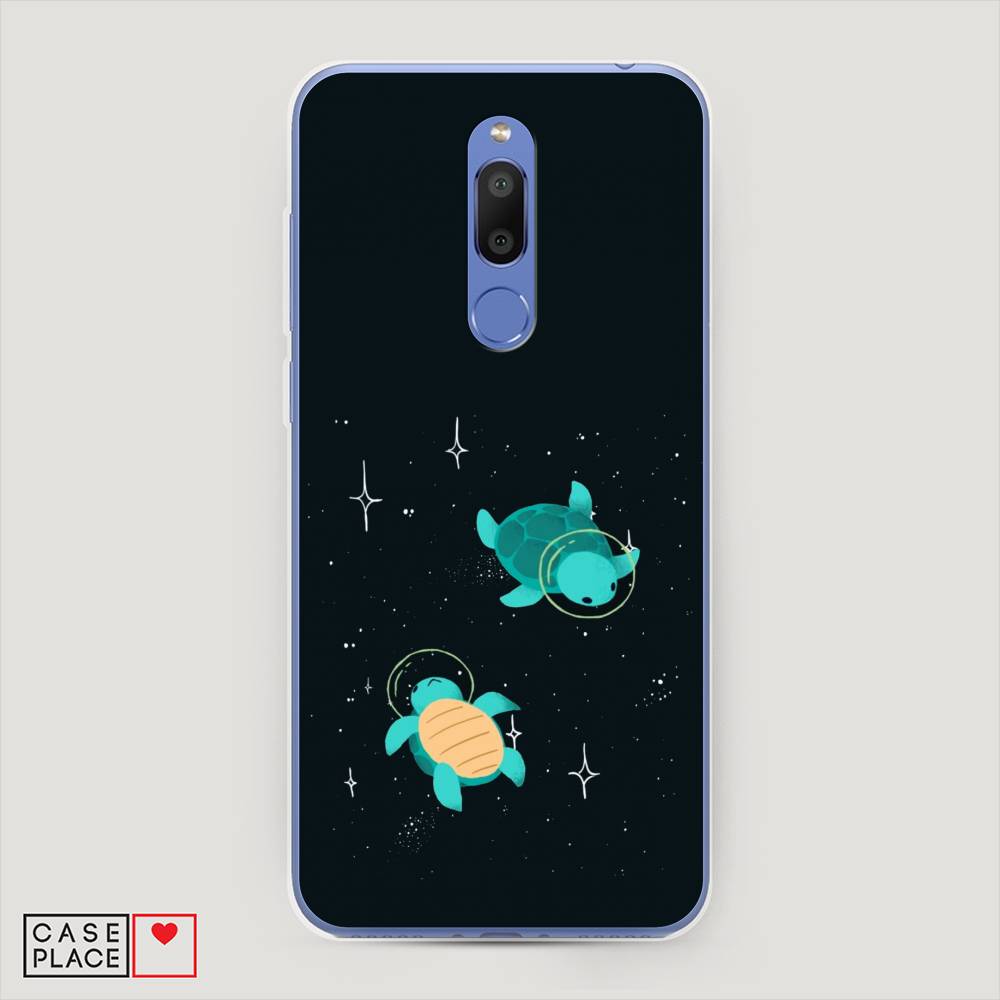 

Чехол Awog на Meizu M6T "Черепашки космонавты", Черный;синий, 72850-4