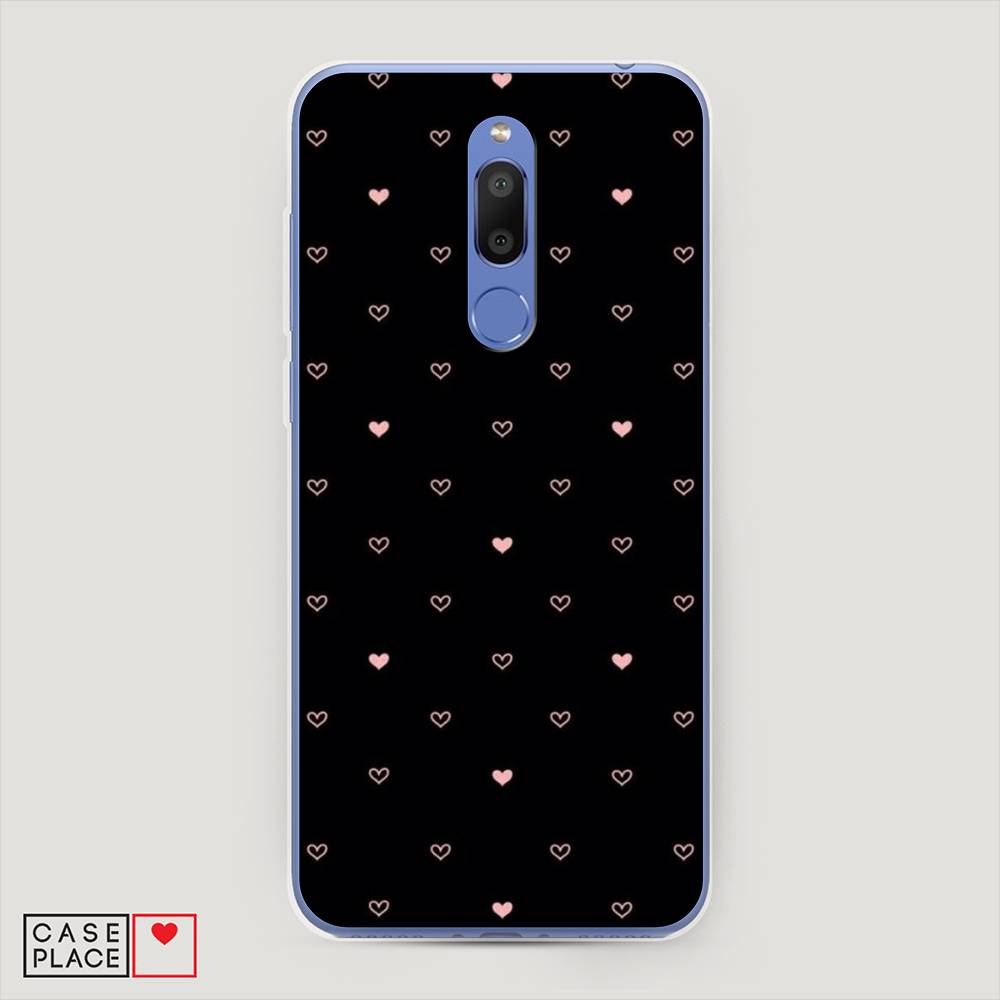 

Чехол Awog на Meizu M6T "Черный фон и сердечки", Розовый;серый;черный, 72850-3