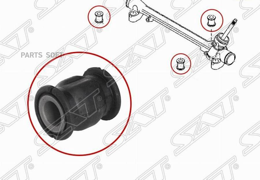 

Сайлентблок Рулевой Рейки Mazda Cx-5 11-/Mazda 3 13-/Mazda 6 12- Sat арт. ST-KD31-32-123B