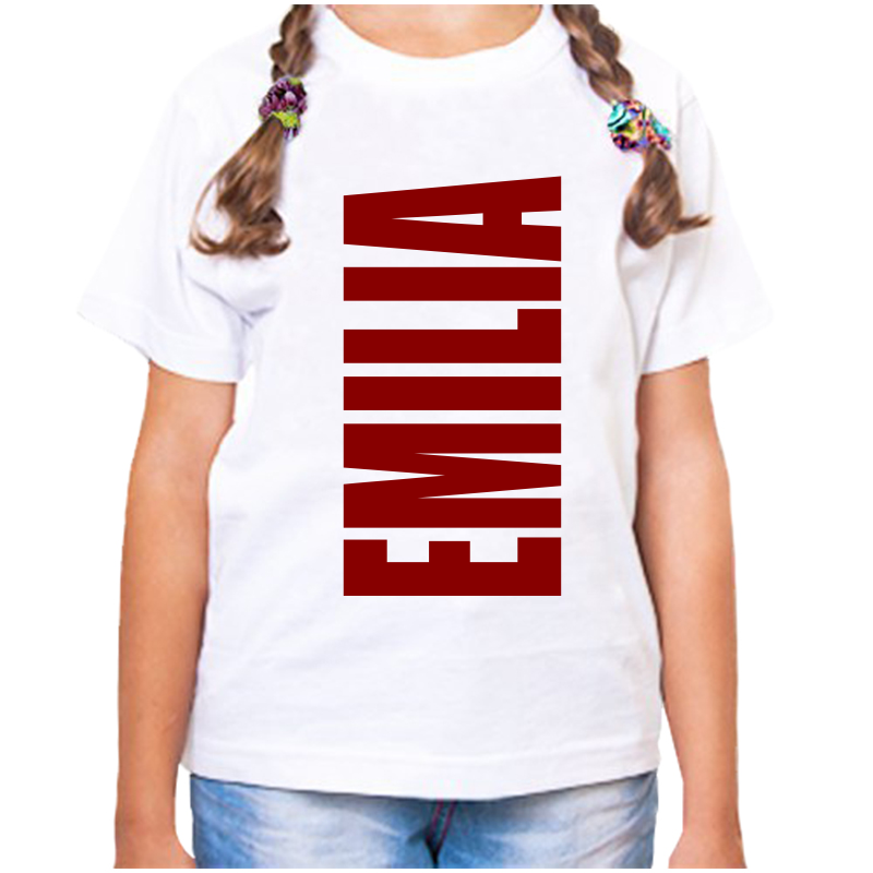 

Футболка девочке белая 26 р-р эмилия, Белый, fdd_emilia
