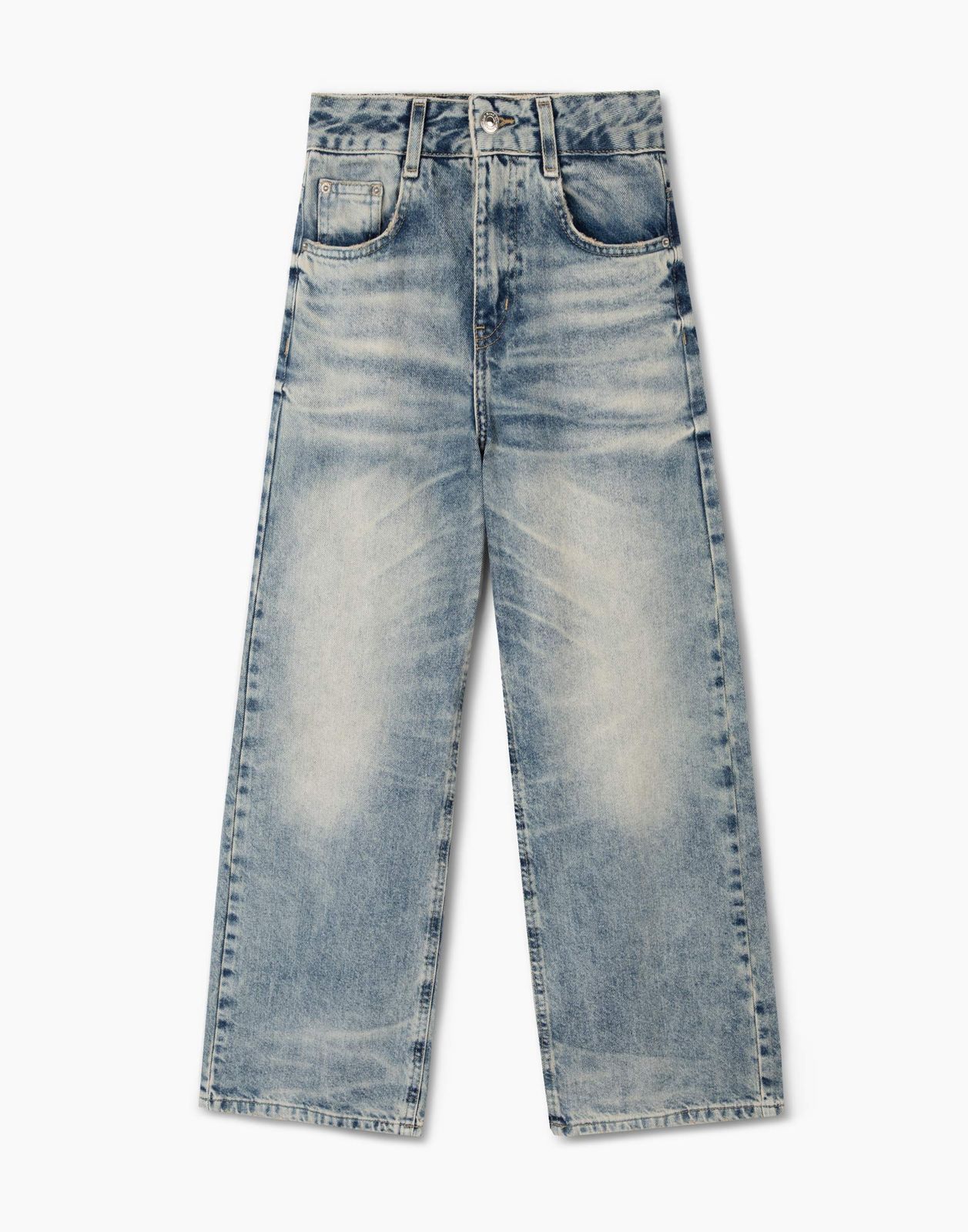 

Джинсы для девочки Gloria Jeans GJN031758 синий /медиум овердайт/ 16-17л/170, GJN031758