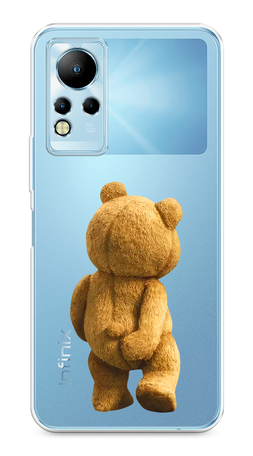 

Чехол на Infinix Note 11/12 G88 "Медвежья спина", Коричневый;прозрачный, 3100450-1