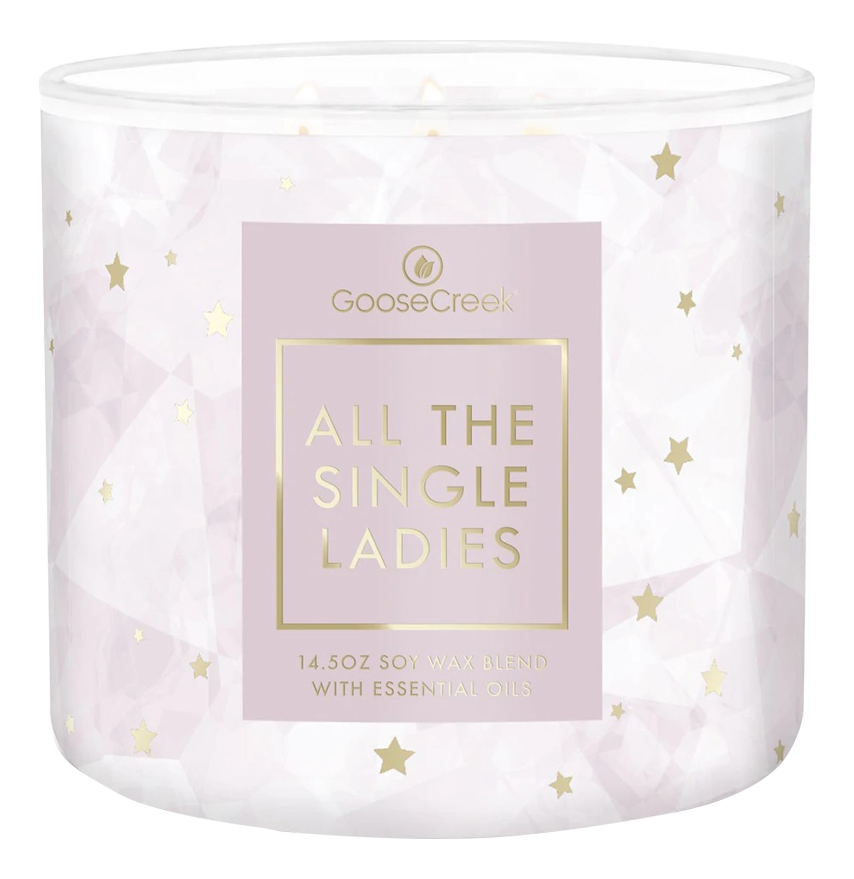 

Ароматическая свеча Goose Creek All The Single Ladies Все одинокие дамы 411г, 408721
