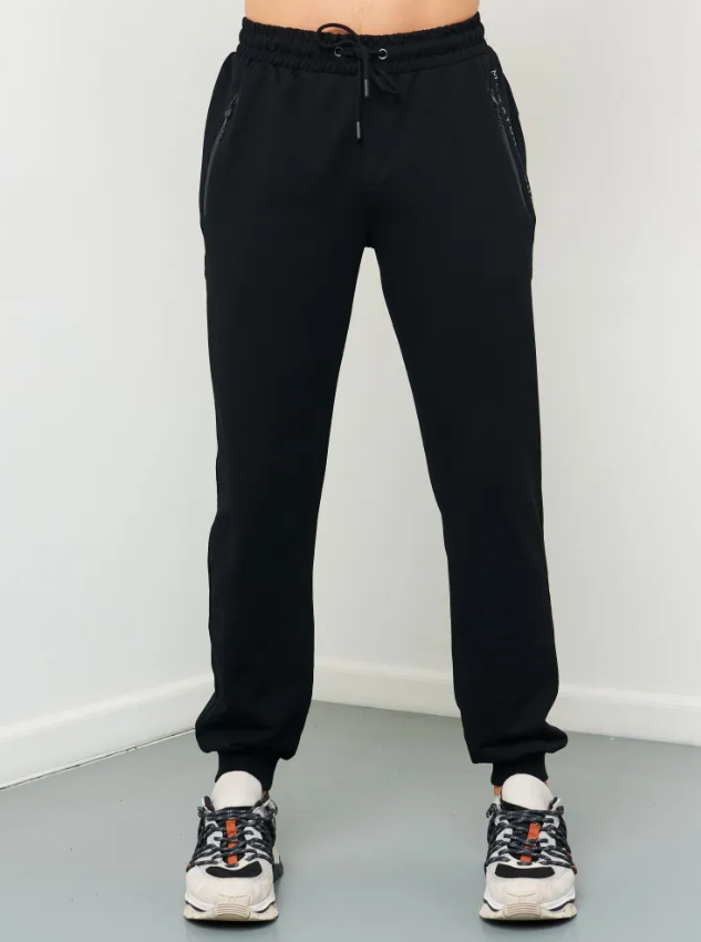 Спортивные брюки мужские ЕА62 БР-1 черные 50 RU