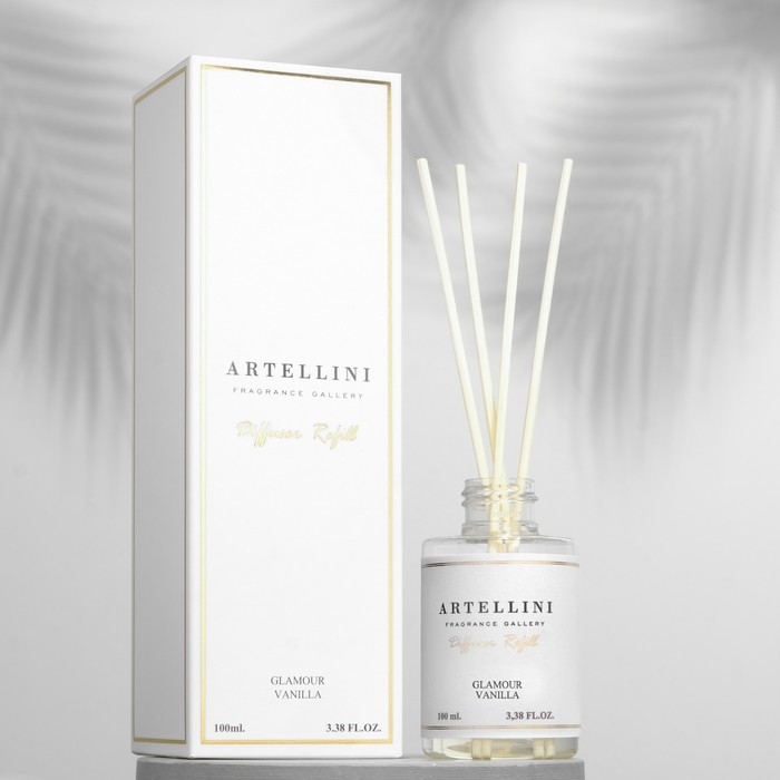 

Аромадиффузор ARTELLINI, 100 мл, GLAMOUR VANILLA