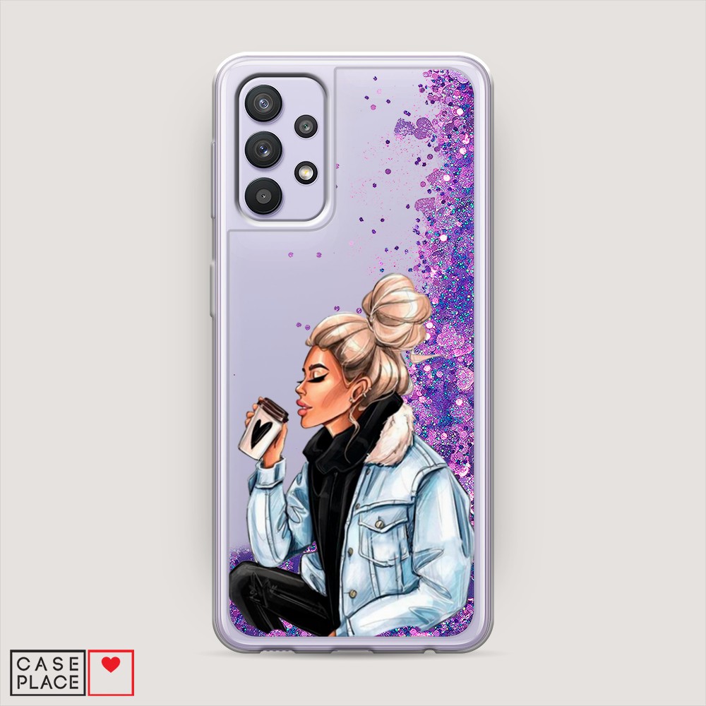 

Чехол Awog на Samsung Galaxy A32 / Самсунг A32 "Cute girl", Разноцветный, 2102092-1