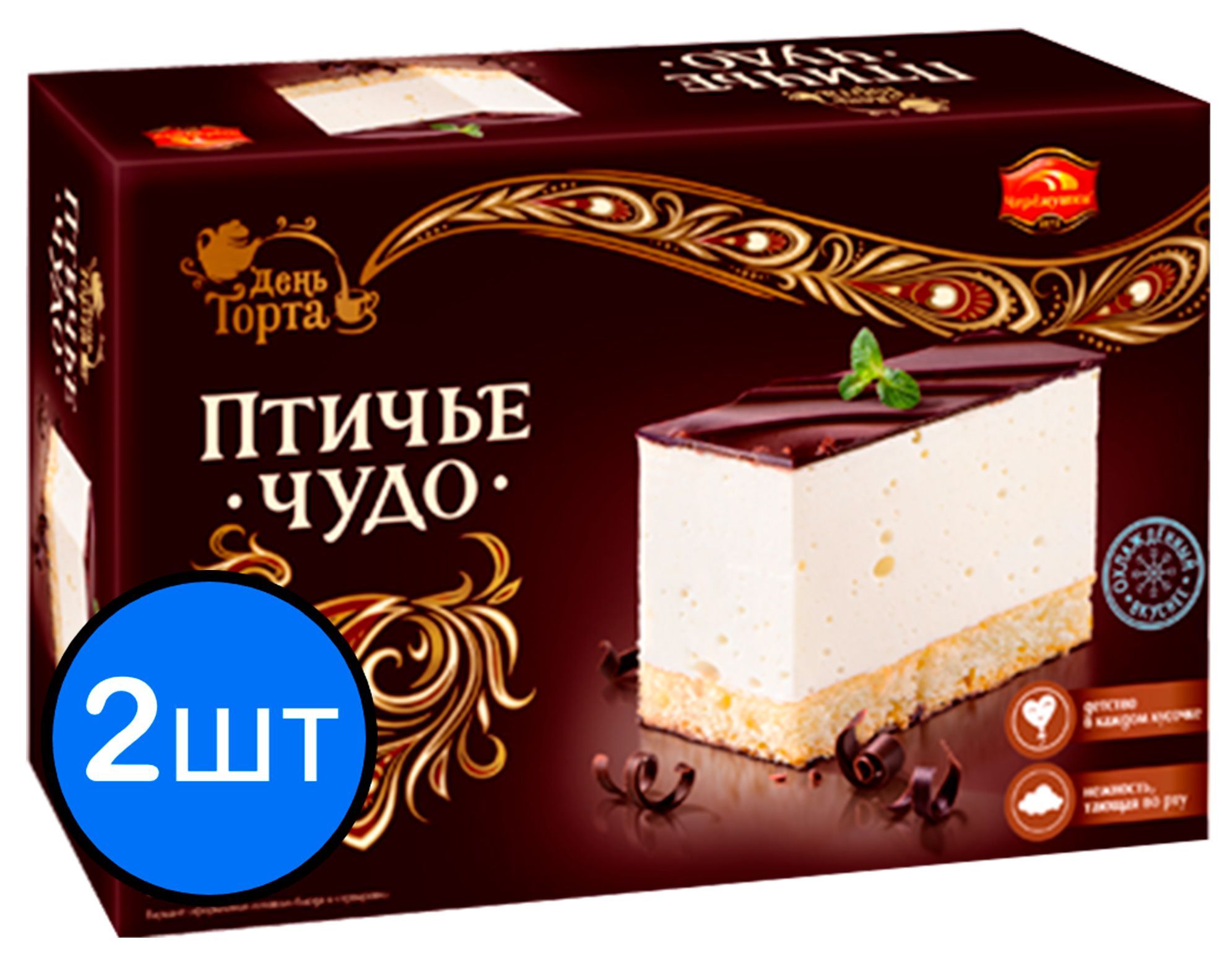 

Торт "Птичье чудо" 450г х 2шт