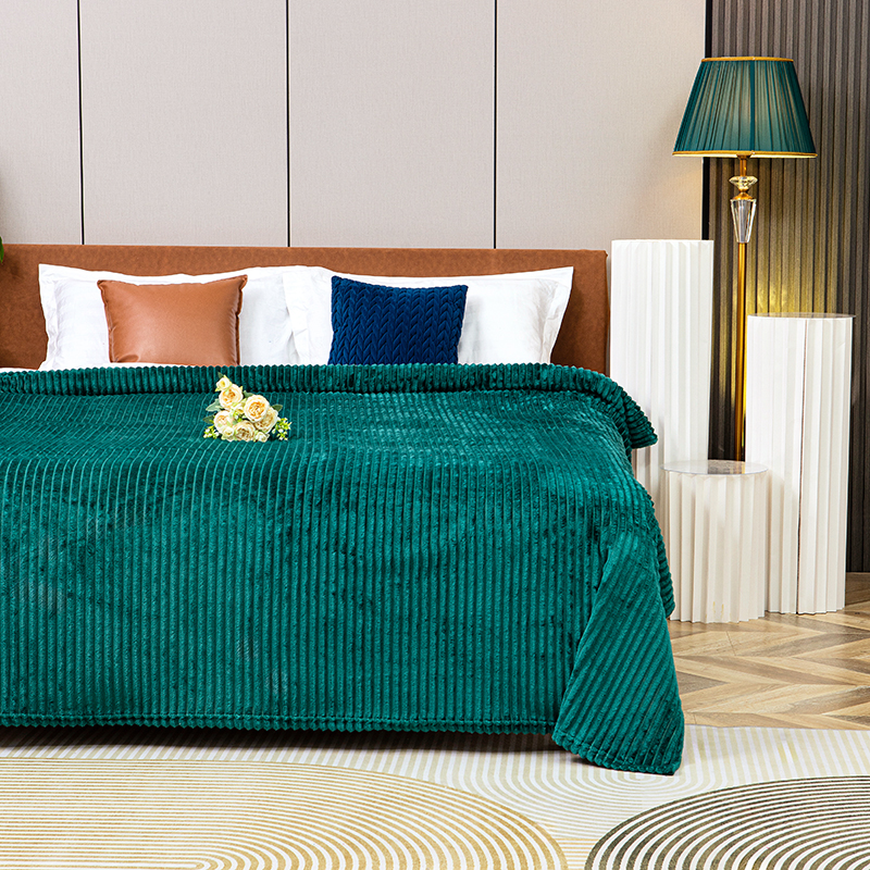 

Плед Dilya Home 150х200 изумрудный, 1