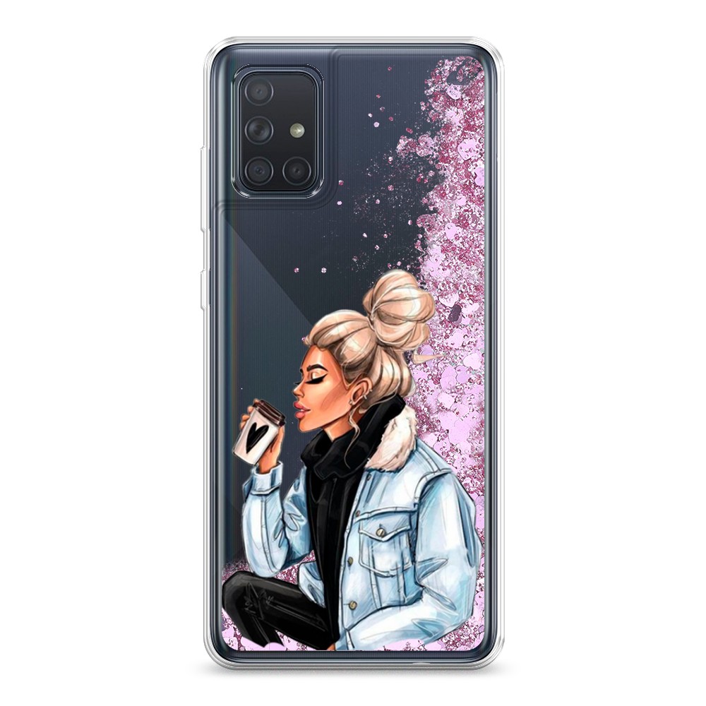 

Чехол Awog на Samsung Galaxy A71 4G "Cute girl", 29094-1