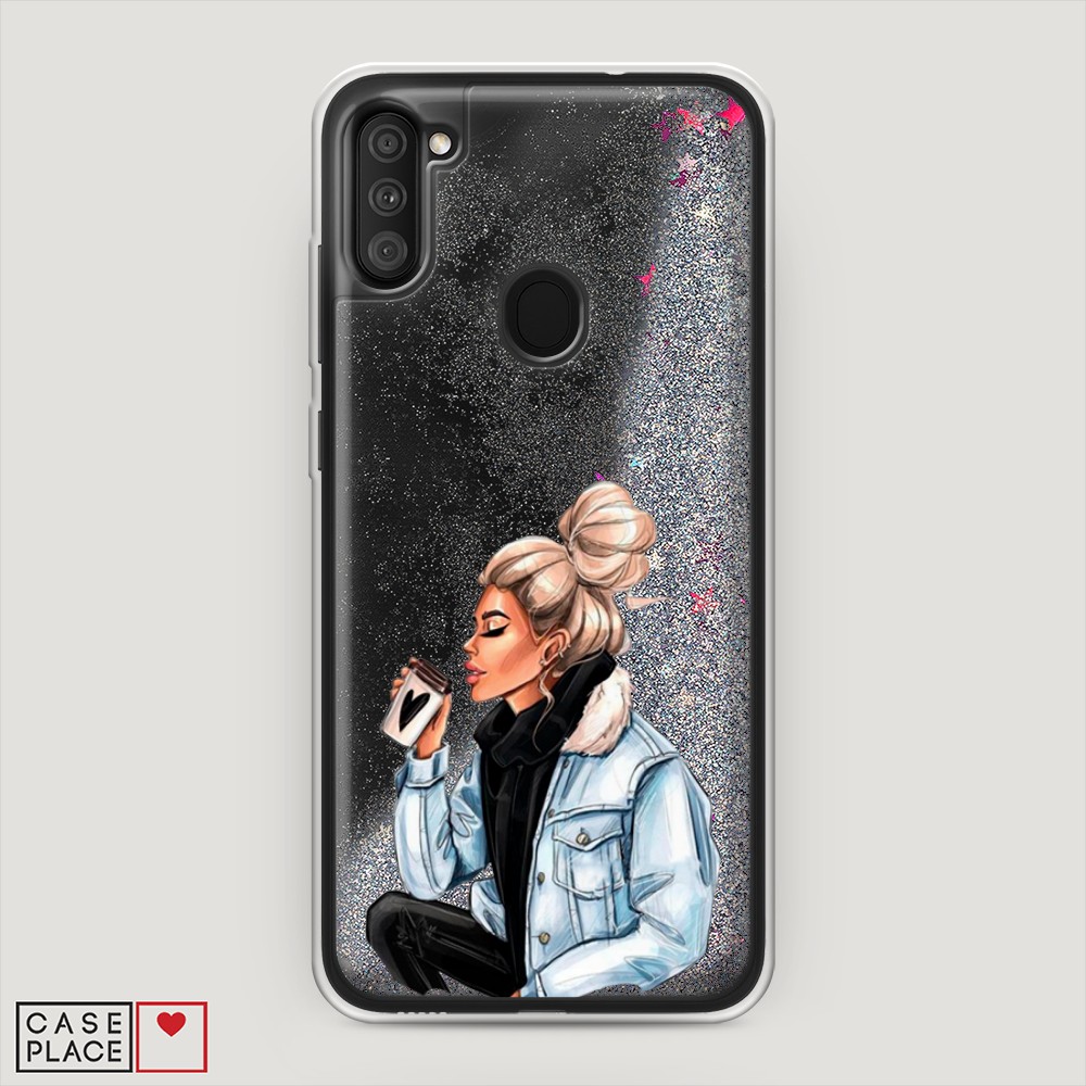 

Чехол Awog на Samsung Galaxy M11 / Самсунг M11 "Cute girl", Разноцветный, 2100691-1