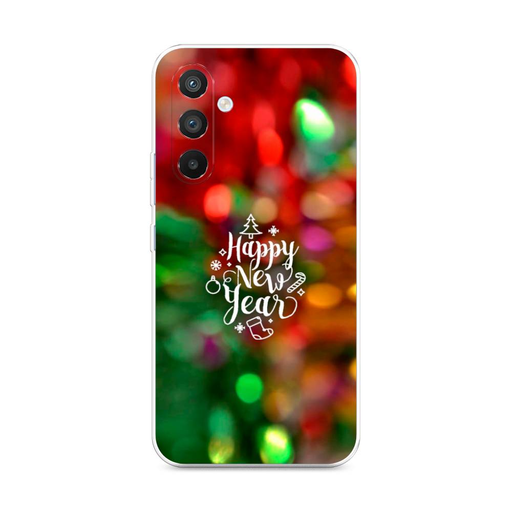 

Чехол на Samsung Galaxy A54 5G "Новый Год на елке", Зеленый;красный;желтый, 2107750-5