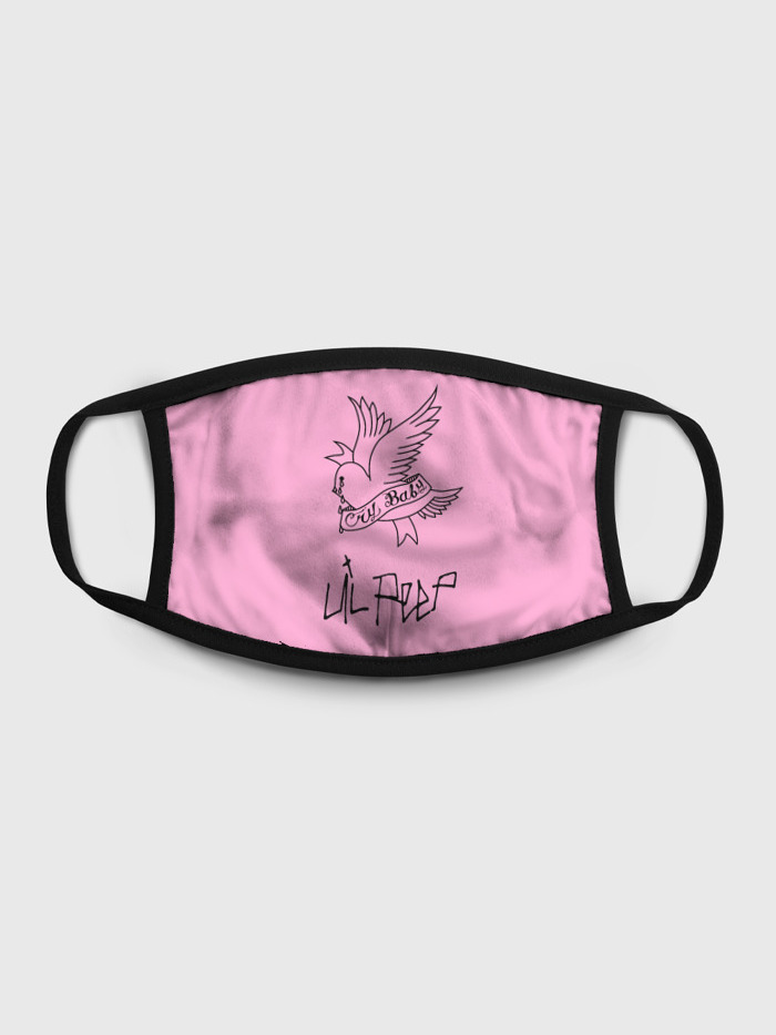 

Многоразовая маска унисекс Burnettie Lil Peep. Cry Baby, Разноцветный, Lil Peep. Cry Baby