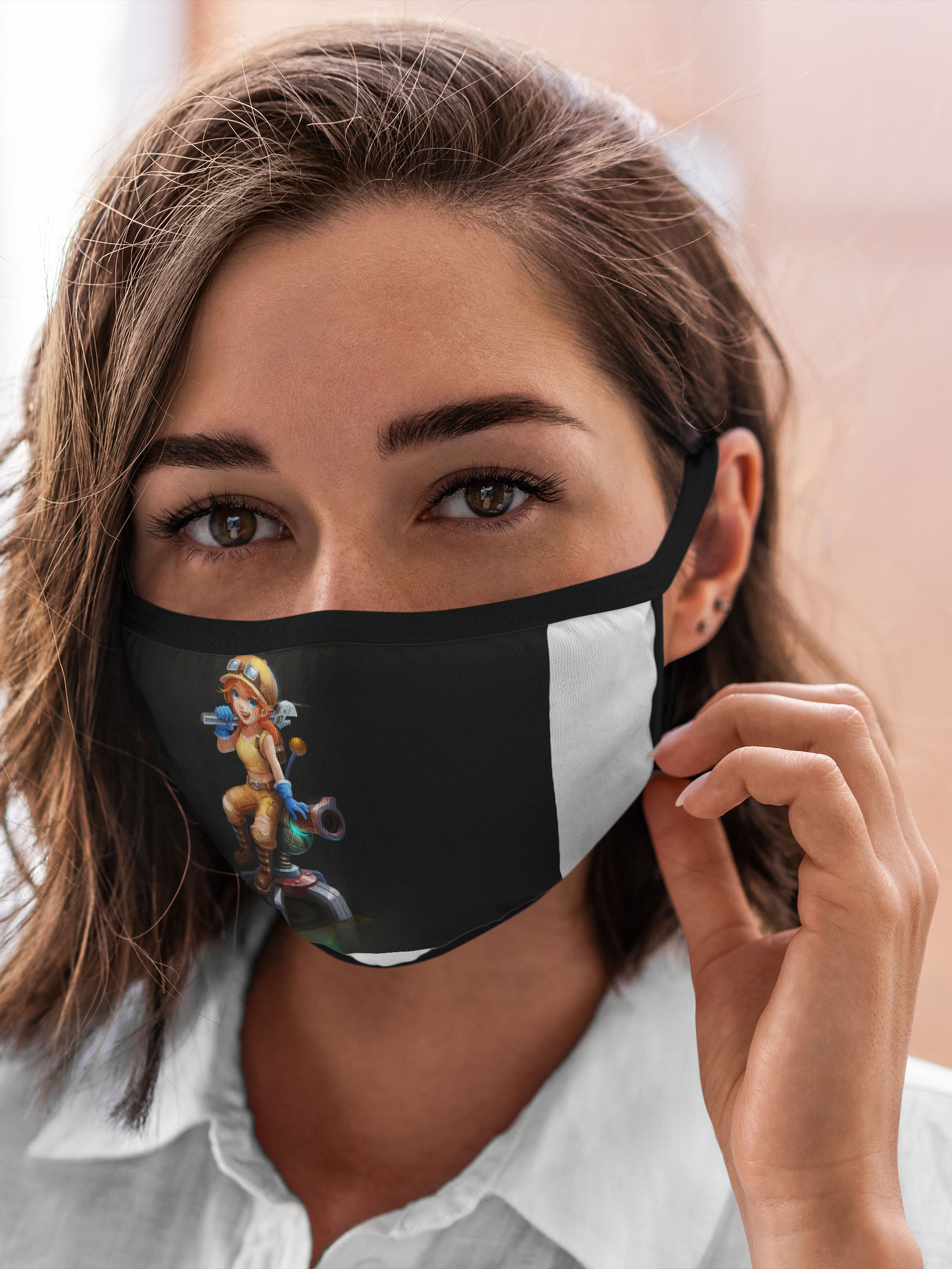 

Многоразовая маска унисекс Burnettie Brawl Stars Jassie, Разноцветный, Brawl Stars Jassie