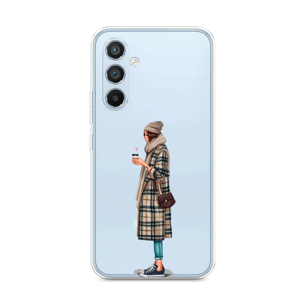 

Чехол на Samsung Galaxy A54 5G Утренний кофе, Коричневый;бежевый, 2107750-6