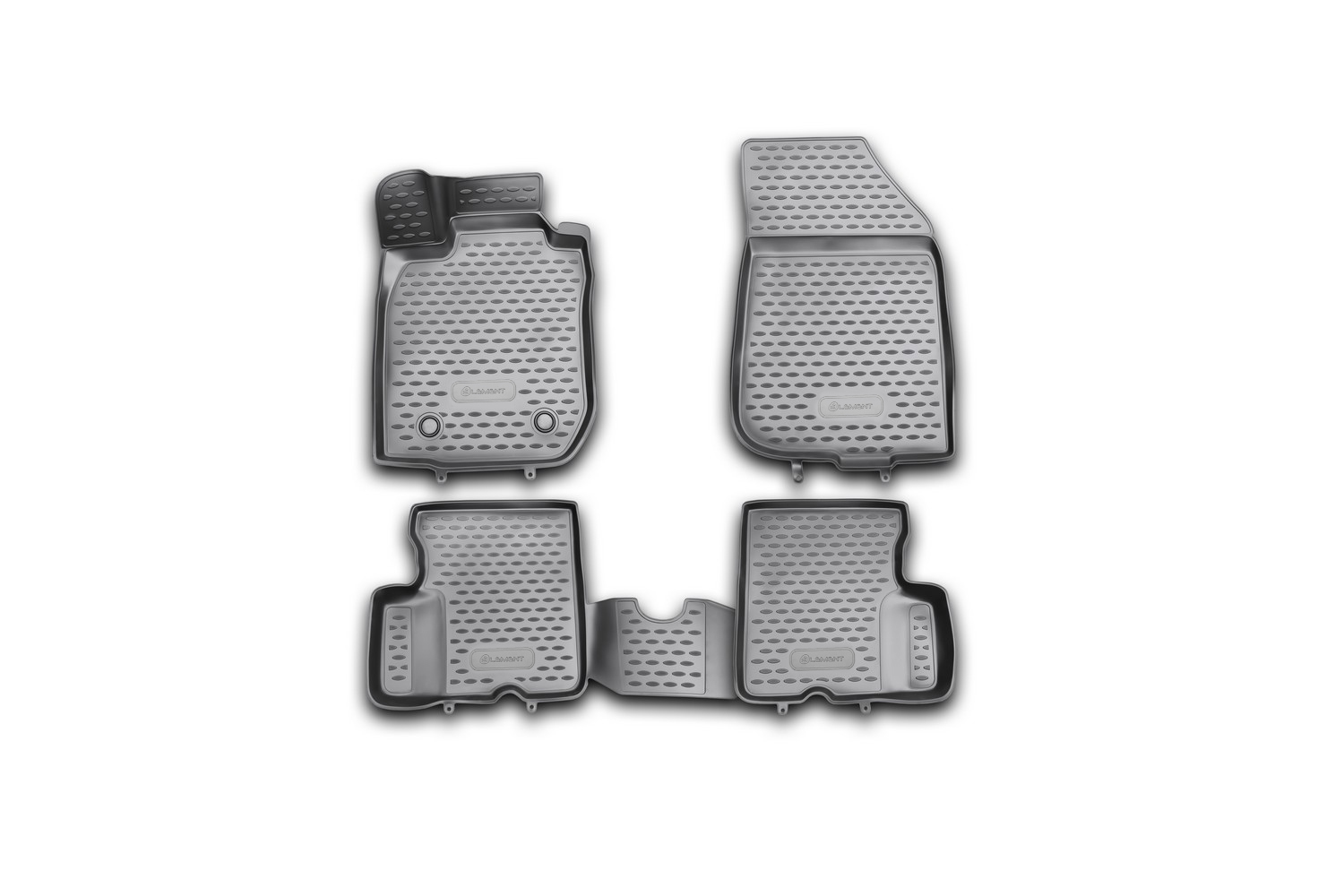 фото Коврики 3d в салон renault duster 2wd, 2011-2015, 4 шт. (полиуретан) element