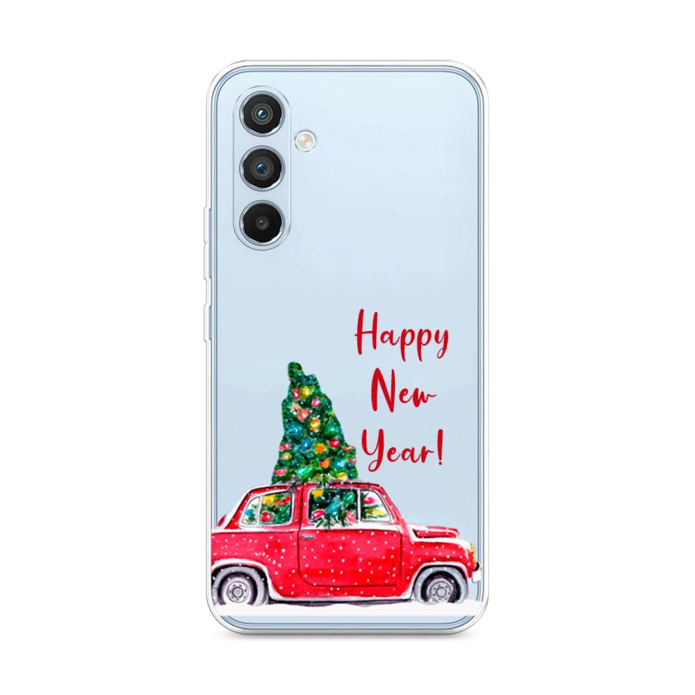 

Чехол на Samsung Galaxy A54 5G "Happy New Year", Красный;зеленый, 2107750-5