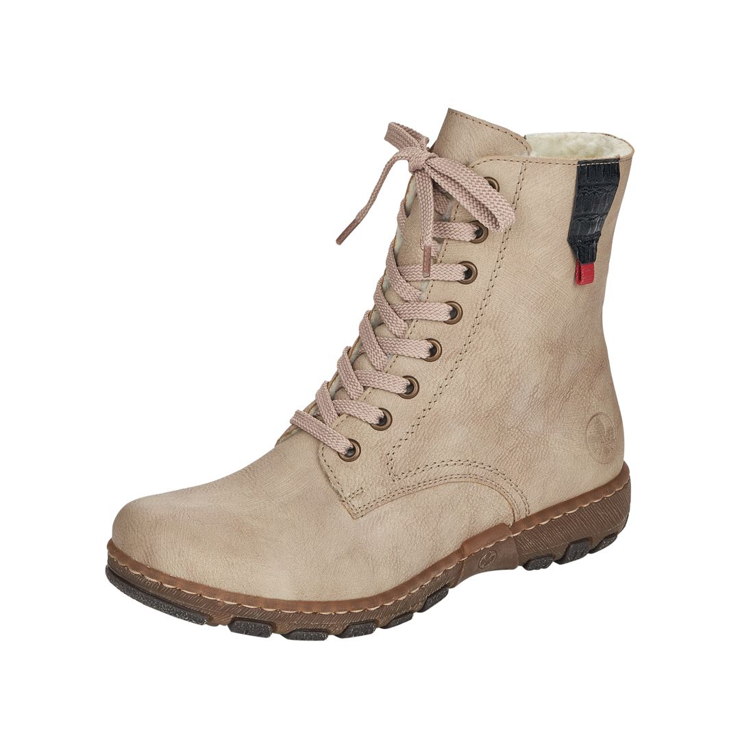 

Ботинки женские Rieker Z0111/60 бежевые 37 RU, Бежевый, Z0111/60