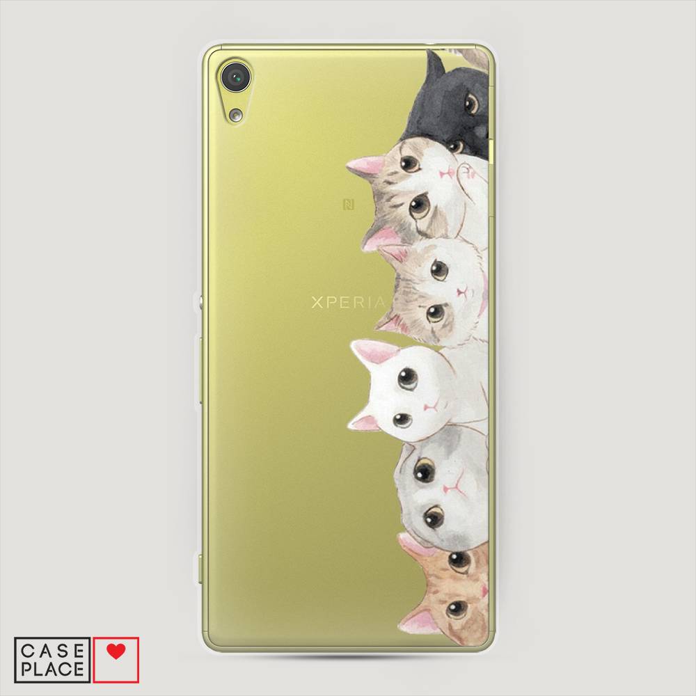 

Чехол Awog "Котики" для Sony Xperia XA