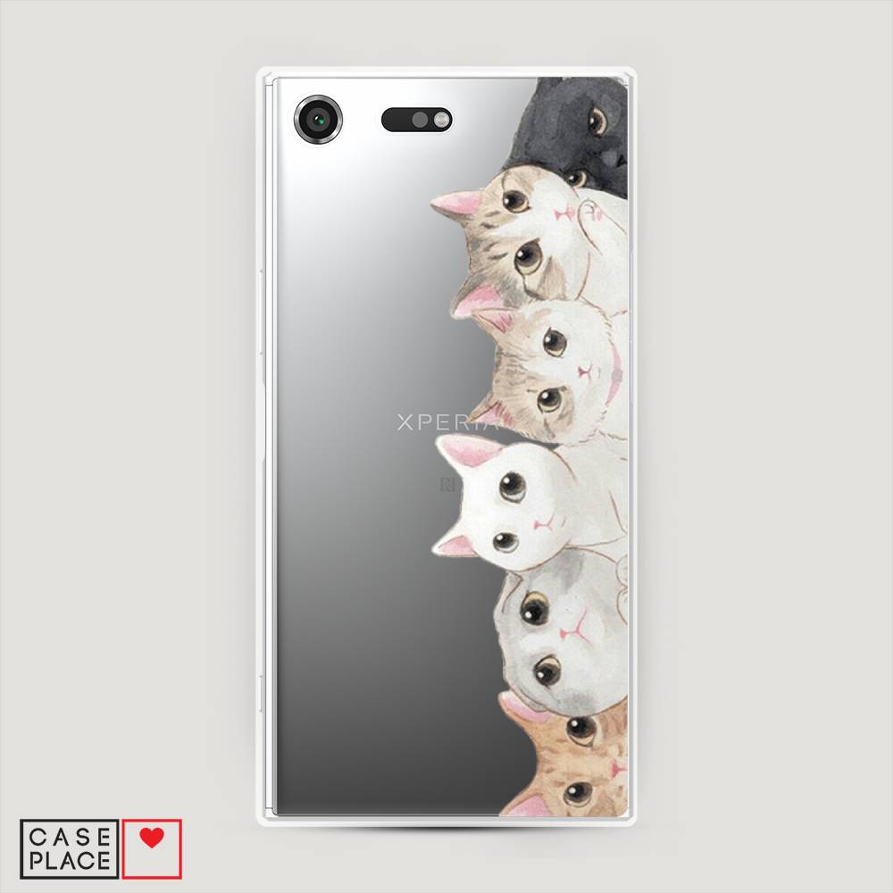 

Чехол Awog "Котики" для Sony Xperia XZ Premium