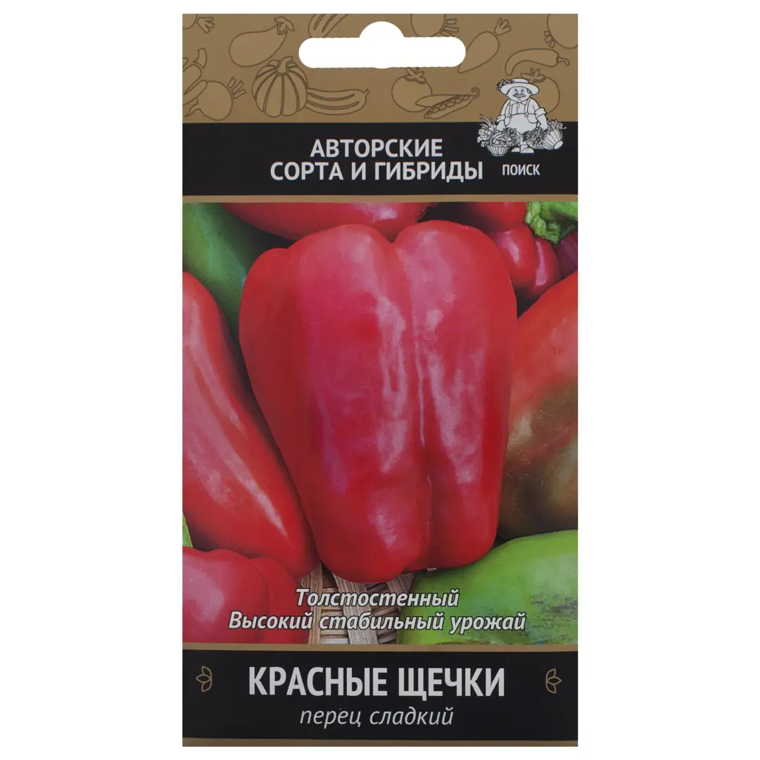 

Семена перец сладкий Красные щечки Поиск SSS-18356523 1 уп.
